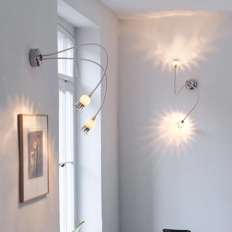 Serien Lighting Serien-Lighting 2-flammige Wandleuchte Poppy 1 Serien Lighting Serien-Lighting 2-flammige Wandleuchte Poppy