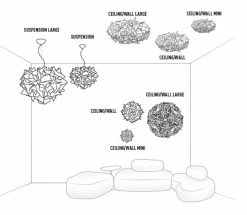 Slamp Deckenleuchte Veli Large Ø78cm, 3 Farben 7 Slamp Deckenleuchte Veli Large Ø78cm, 3 Farben -Wandleuchten Verkaufsladen slamp deckenleuchte veli large 437146 slamp