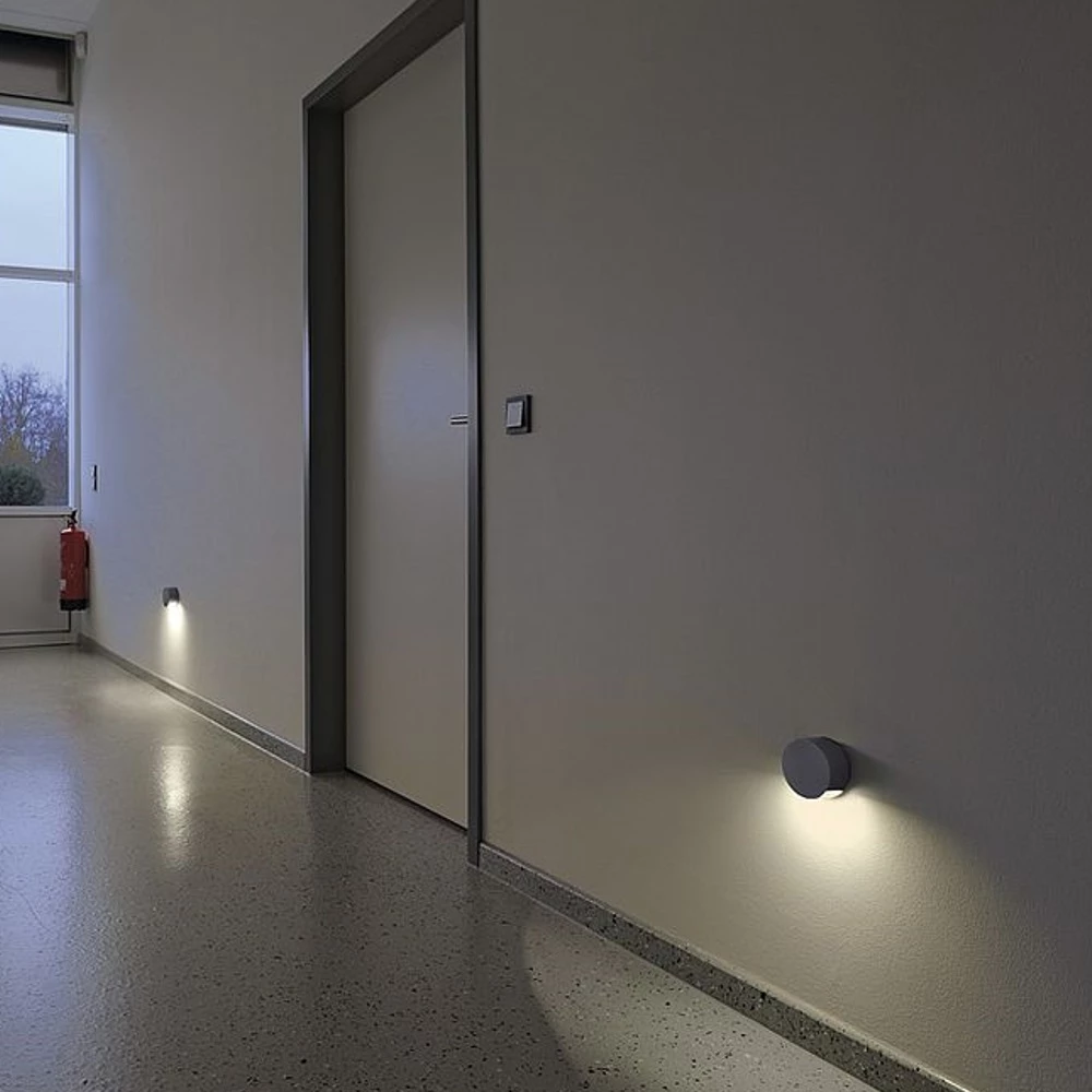 SLV S.L.V. LED-Wandanbauleuchte Pema in silbergrau 2 SLV S.L.V. LED-Wandanbauleuchte Pema in silbergrau – Bild 2