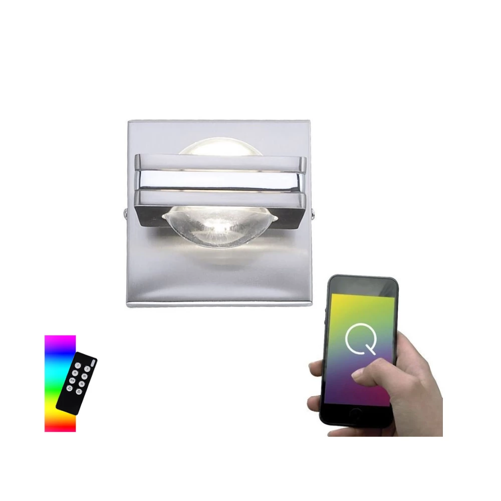 Paul Neuhaus Smart Home Up&Down Wandleuchte Q®-FISHEYE, Alexa Sprachassistent 1 Paul Neuhaus Smart Home Up&Down Wandleuchte Q®-FISHEYE, Alexa Sprachassistent