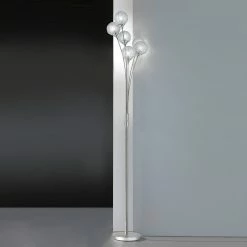 Wandleuchten Verkaufsladen -Wandleuchten Verkaufsladen stehleuchte6flammigaluminiumdrahtgeflechtstahlfarbig 55710a paulneuhaus 39655