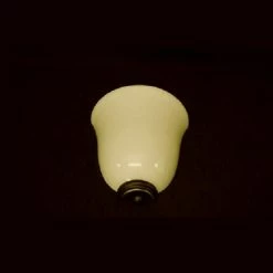 LMS Stilvolle Wandleuchte - Sockel in antiker Optik - verschiedene Gläser wählbar