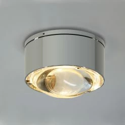 Top Light LED Wand- oder Deckenleuchte Puk One 2 Chrom