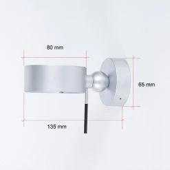 Top Light Wandleuchte Puk Wall +, drehbar, in Chrom matt, Nickel matt oder Chrom 9 Top Light Wandleuchte Puk Wall +, drehbar, in Chrom matt, Nickel matt oder Chrom -Wandleuchten Verkaufsladen top light wandleuchte puk 436154 toplight 20801