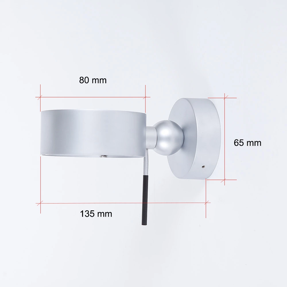 Top Light Wandleuchte Puk Wall +, drehbar, in Chrom matt, Nickel matt oder Chrom 5 Top Light Wandleuchte Puk Wall +, drehbar, in Chrom matt, Nickel matt oder Chrom – Bild 5