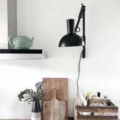 Nordlux Universale Leseleuchte Arki Retro-Look, 2 Farben -Wandleuchten Verkaufsladen universale leseleuchte arki retrolook 648093 nordlux 75145003black