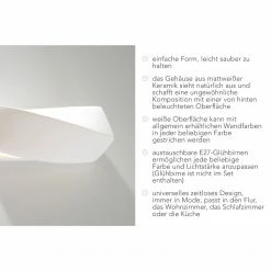 Sollux Up- and Downlight E27 Wandleuchte leicht gedrehtes Rechteck Wandlampe in 4 Varianten erhältlich 9 Sollux Up- and Downlight E27 Wandleuchte leicht gedrehtes Rechteck Wandlampe in 4 Varianten erhältlich -Wandleuchten Verkaufsladen upand downlight e27 wandleuchte 0229 4DE sollux sl0229