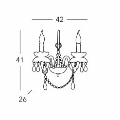 Wandleuchte Amaro von Kolarz® -Wandleuchten Verkaufsladen wandleuchte amaro von kolarz A1335 62 s1 kolarz a133562