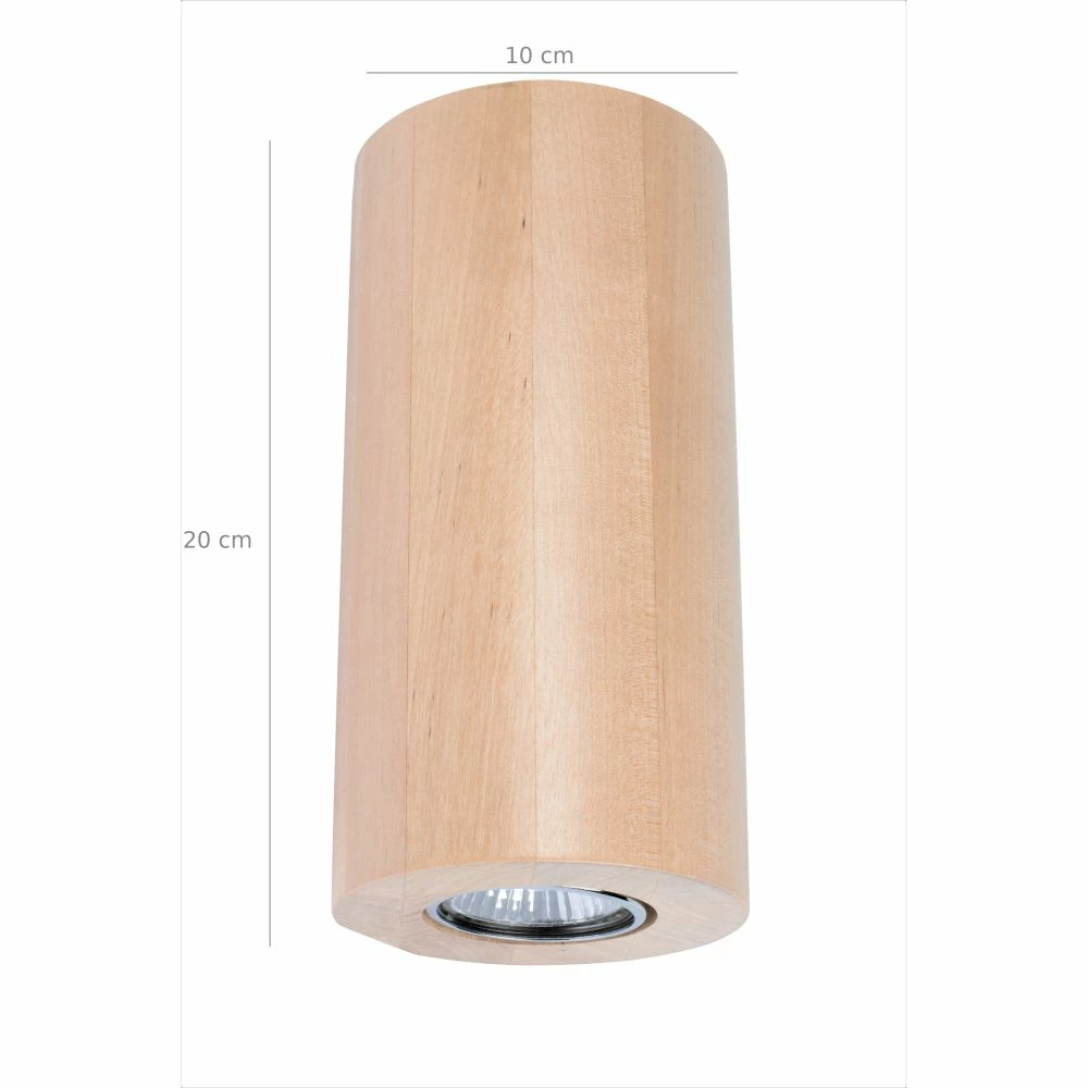 Spot-Light Wandleuchte aus Birkenholz, Up- & Downlight, GU10, 2-flammig 2 Spot-Light Wandleuchte aus Birkenholz, Up- & Downlight, GU10, 2-flammig – Bild 2