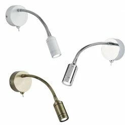 Searchlight Wandleuchte Flexi Arm - 3 Farben