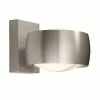 Wandleuchte Grace von Oligo aluminium-gebürstet