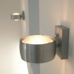 Wandleuchte Grace von Oligo aluminium-gebürstet -Wandleuchten Verkaufsladen wandleuchte grace von oligo 129353 oligo 409311012