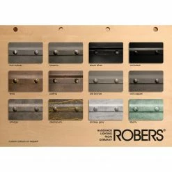 Robers Leuchten Wandleuchte Industriedesign in terra -Wandleuchten Verkaufsladen wandleuchte industriedesign terra Farbmuster 2021 robersleuchten wl3673terra