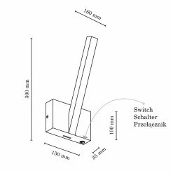 Spot-Light Wandleuchte Linus Wall In, Buche in nussbaum -Wandleuchten Verkaufsladen wandleuchte linus wall inbuche 1375312 spotlight 2238176