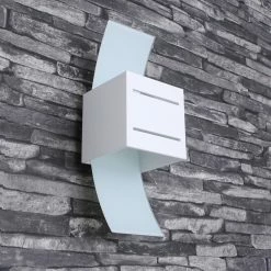 LHG Lights Wandleuchte Loreto weiß inkl. G9 LED 5 Watt -Wandleuchten Verkaufsladen wandleuchte loreto weiinklledwatt 1313191 lhg 131319