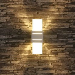 LHG Lights Wandleuchte Loreto weiß inkl. G9 LED 5 Watt -Wandleuchten Verkaufsladen wandleuchte loreto weiinklledwatt 1313192 lhg 131319