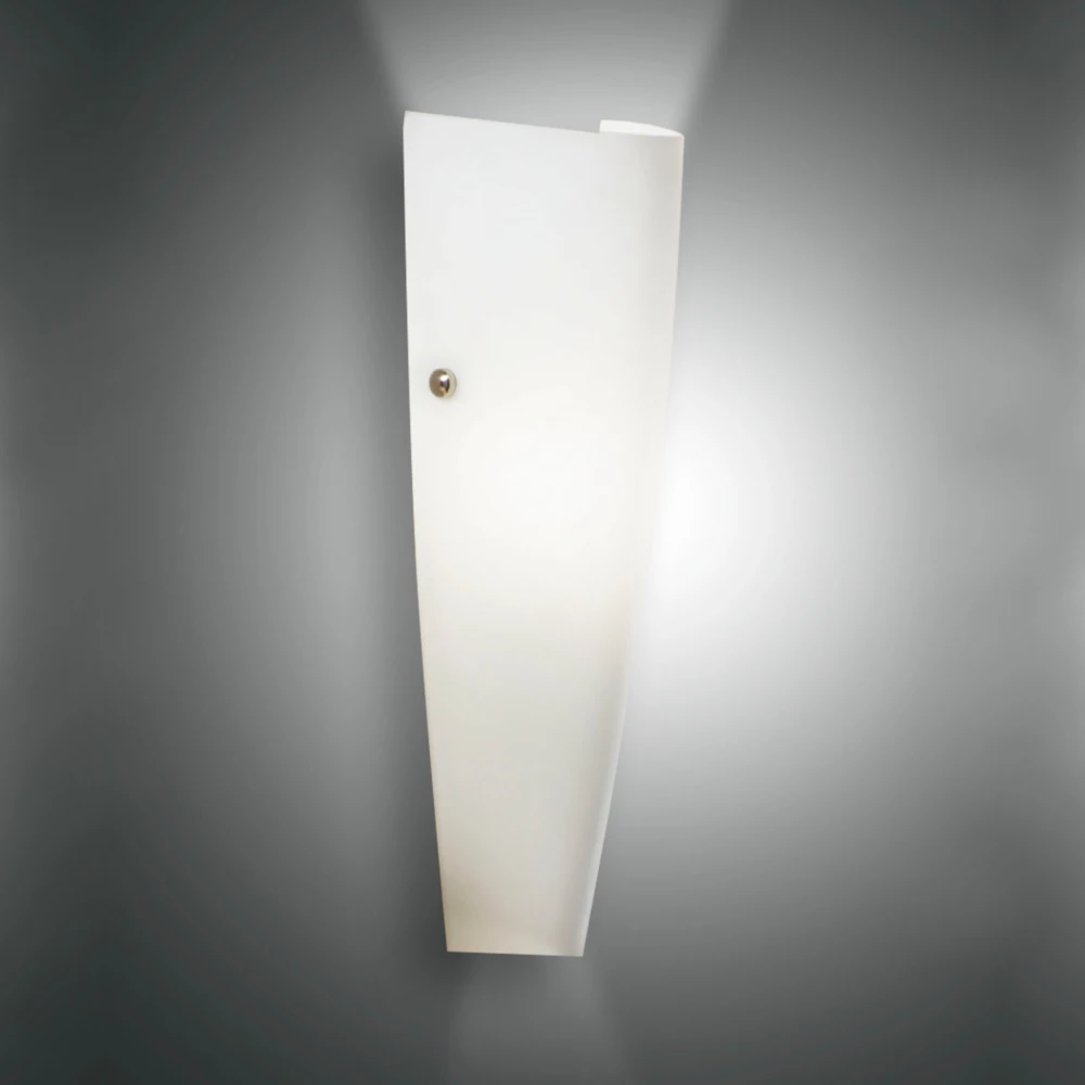 Fabas Wandleuchte Lucy, Glas in Weiß 1 Fabas Wandleuchte Lucy, Glas in Weiß