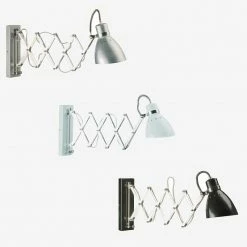 Steinhauer Wandleuchte mit Akkordeonarm - 3 Farben