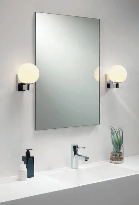 Illumina Astro Lighting Wandleuchte mit kugeligem Glas - Chrom, 1-flammig 2 Illumina Astro Lighting Wandleuchte mit kugeligem Glas - Chrom, 1-flammig – Bild 2