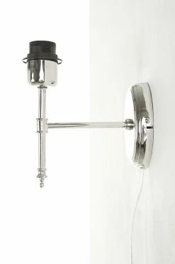 Light&Living Wandleuchte in Nickel-poliert mit ovaler Wandbefestigung 21cm Höhe -Wandleuchten Verkaufsladen wandleuchte nickelpoliert mit ovaler 585393 lightliving 3106119