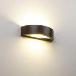 Cleoni Wandleuchte Nola K1 in Wenge