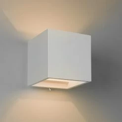 Illumina Astro Lighting Wandleuchte Pienza 140 aus Gips