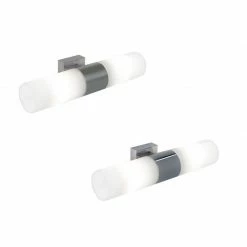 Nordlux Wandleuchte Tangens in 2 Oberflächen mit Opalglas