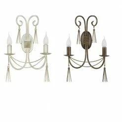 Nowodvorski Wandleuchte Twist 2-flammig - 2 Oberflächen