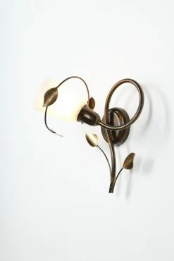 LHG Lights Wandleuchte, 1-flammig, florentiner Stil, Landhaus, Glas weiß -Wandleuchten Verkaufsladen wandleuchte1flammigflorentiner stillandhausglas wei 1150925 lhg 3385a1