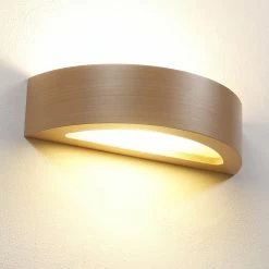 Cleoni Wandleuchte, in Buche, Lichtaustritt nach oben und unten -Wandleuchten Verkaufsladen wandleuchtebuchelichtaustritt nach oben und 1276775 cleoni 3500k1e202