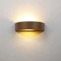 Cleoni Wandleuchte, Furnierholz, Eiche, indirektes Licht, Glasscheibe 10 Cleoni Wandleuchte, Furnierholz, Eiche, indirektes Licht, Glasscheibe -Wandleuchten Verkaufsladen wandleuchtefurnierholzeicheindirektes lichtglasscheibe 1276853 cleoni 3500k1e208