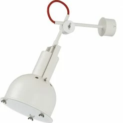 Nowodvorski Wandleuchte, Industrial, weiß, Fassung E27 für LED Leuchtmittel