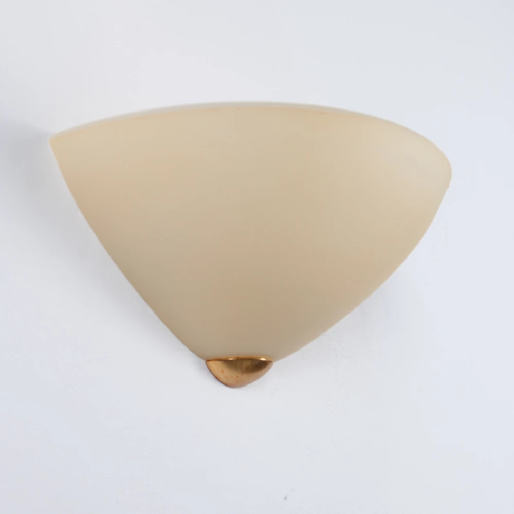 LAM Wandleuchte, klassisch, Glas, Metall, Gold 24 K antik o. Brüniert 3 LAM Wandleuchte, klassisch, Glas, Metall, Gold 24 K antik o. Brüniert – Bild 3