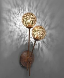 Paul Neuhaus Wandleuchte, Landhaus, Stahl, Goldfarbig, 2-flammig -Wandleuchten Verkaufsladen wandleuchtelandhausstahlgoldfarbig2flammig 1263521 paulneuhaus 903248