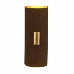 Menzel Wandleuchte, Landhaus-Stil, Blende Rost, Applikationen Blattgold