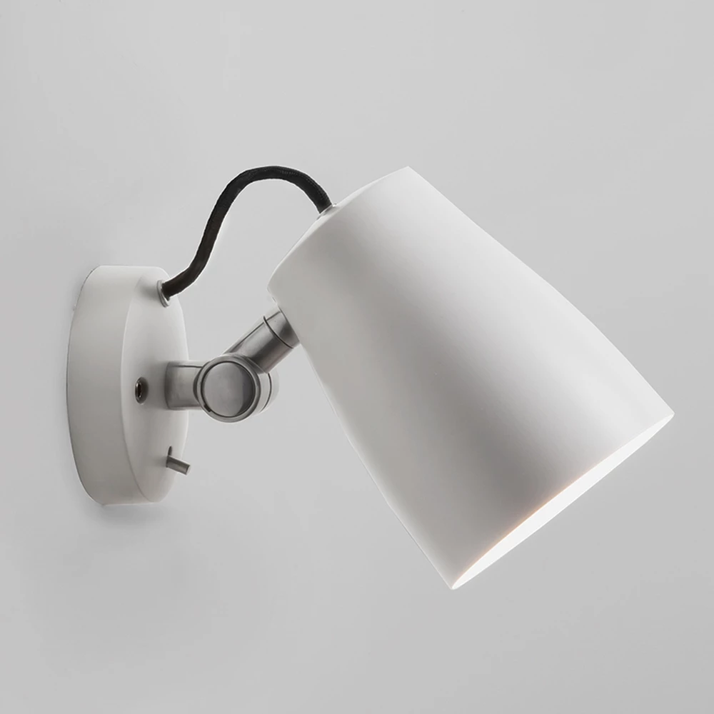 Illumina Astro Lighting Wandleuchte, Leselampe, weiß, mit Schalter, verstellbar, LED geeignet 1 Illumina Astro Lighting Wandleuchte, Leselampe, weiß, mit Schalter, verstellbar, LED geeignet