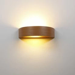 Cleoni Wandleuchte, Nussbaum hell, Furnierholz, Up&Down 10 Cleoni Wandleuchte, Nussbaum hell, Furnierholz, Up&Down -Wandleuchten Verkaufsladen wandleuchtenussbaum hellfurnierholzupdown 1276843 cleoni 3500k1e210