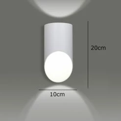 LHG Lights Wandleuchte, weiß, Up & Down Light, halbrund, modern, inkl. LED 5 W -Wandleuchten Verkaufsladen wandleuchtewei down lighthalbrundmoderninklledw 1414344 lhg 141818
