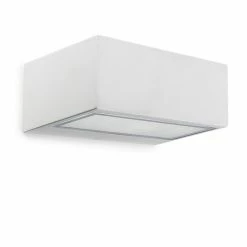 LEDS Wandleuchte, weiß, Up & Down, rechteckig, Flurbeleuchtung