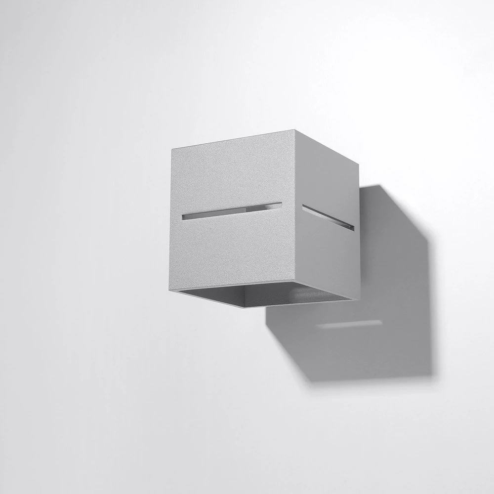 LHG Lights Wandleuchte, Würfelförmig, Up & Down, warmweiße Lichtfarbe, 3 Farben 2 LHG Lights Wandleuchte, Würfelförmig, Up & Down, warmweiße Lichtfarbe, 3 Farben – Bild 2