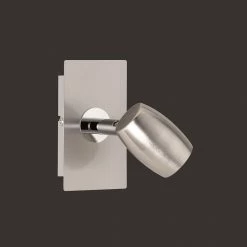 Trio Wandstrahler in Nickel-matt - 1-flammig