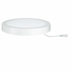 Paulmann Weiße LED Deckenleuchte rund, LED Panel mit gleichmäßigem warmweißen , sehr hellem Licht, D=17cm o. 22,5cm o. 30cm -Wandleuchten Verkaufsladen weiled deckenleuchte rundled panel 1246492 paulmann