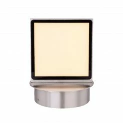 GLOBO würfelförmige LED Wandleuchte matt Scheibe mit Rechteck aufgesetzt Wandlampe weiß ø 115 cm -Wandleuchten Verkaufsladen wrfelfrmige led wandleuchte matt 56009Nd1280x1280 globo 56009n