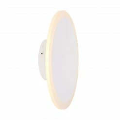 GLOBO würfelförmige LED WandleuchteScheibe nur für Wandmontage geeignet Wandlampe weiß ø 24 cm